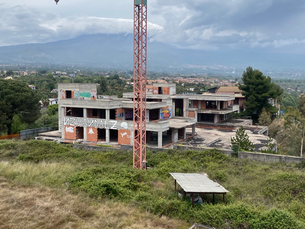 Villa in corso di costruzione ad Acireale (CT)